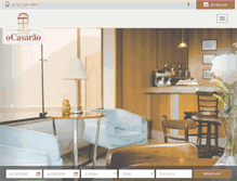 Tablet Screenshot of ocasaraohotel.com.br